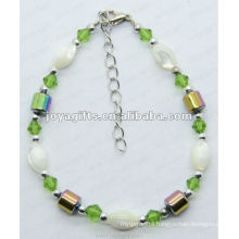 Fashion Hematite Cat's Eye Beads Bracelet